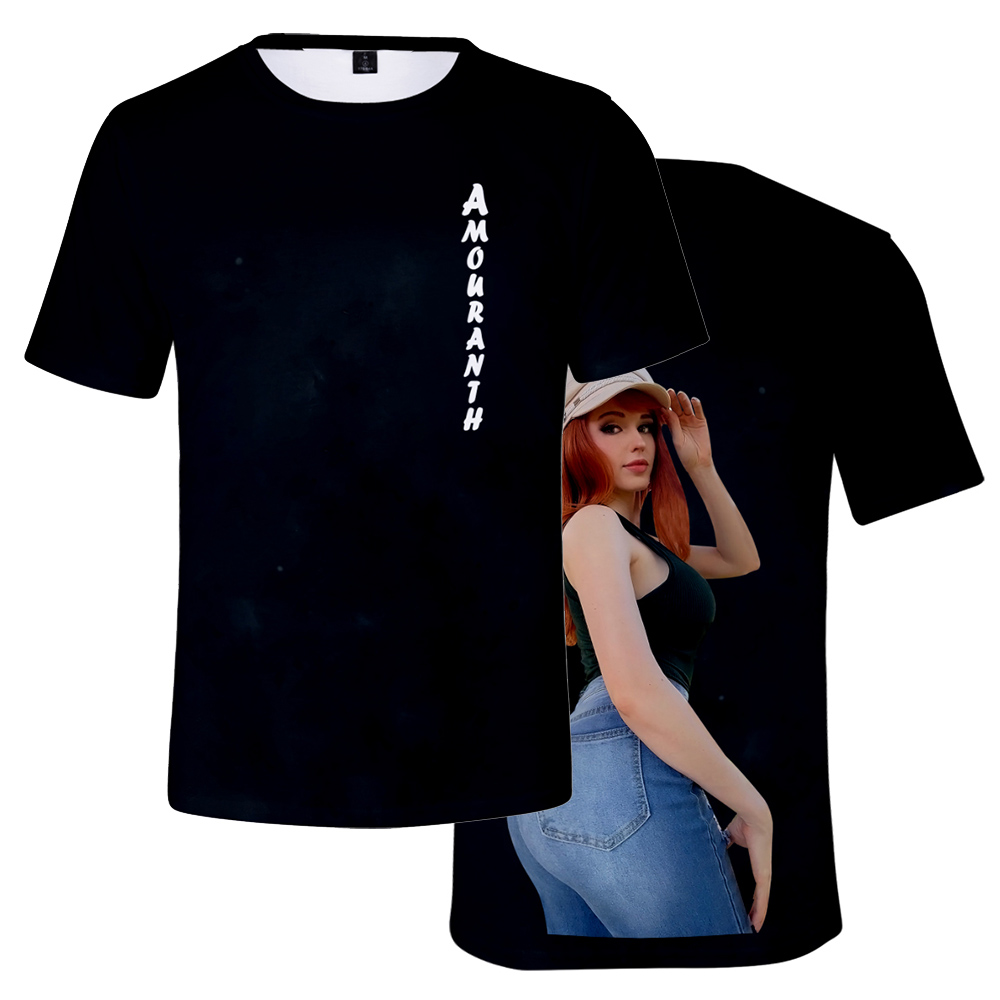 Kaus Amouranth Uniseks Kaus Le - 3D Printing Youtubers ulasan dan harga