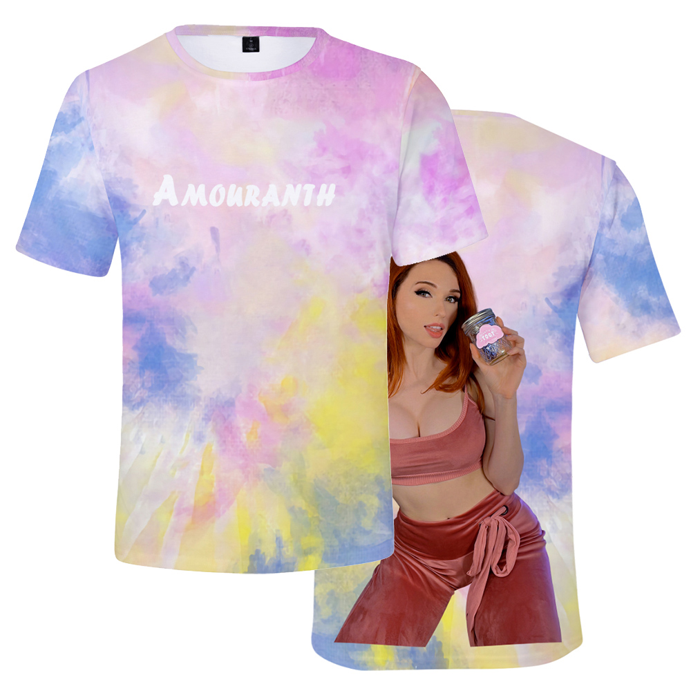 Kaus Amouranth Uniseks Kaus Le - 3D Printing Youtubers ulasan dan harga