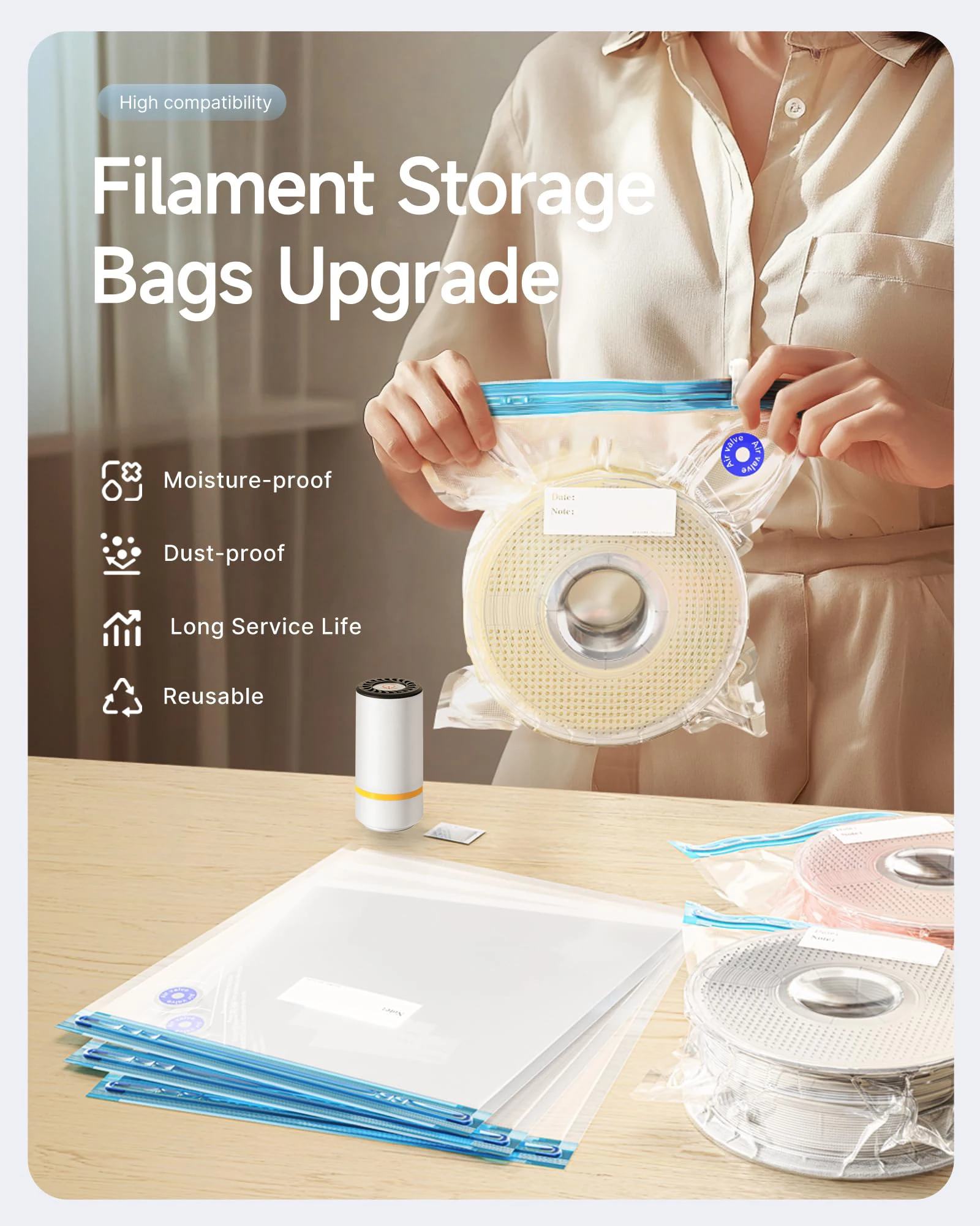 Tas Vakum Filamen Printer 3D d - 3D Print Removal Tool ulasan dan harga