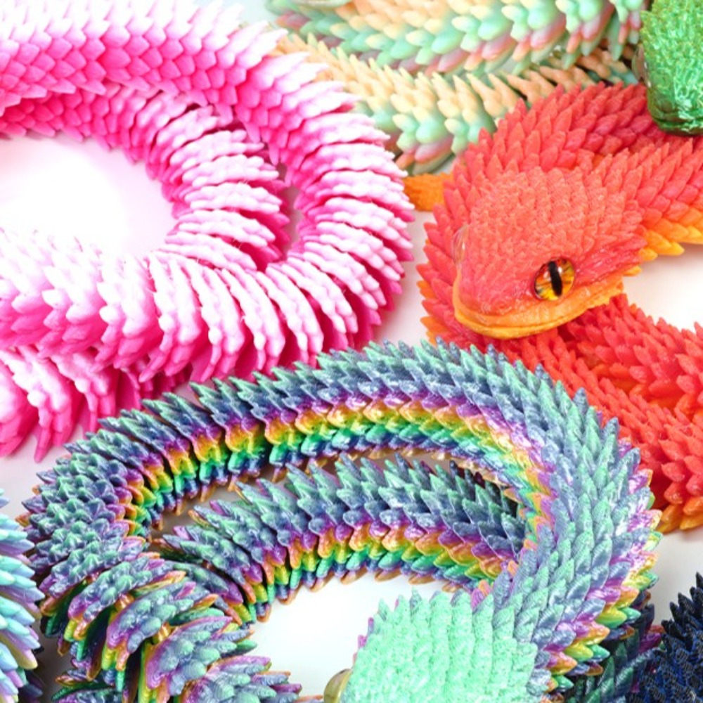 Ornamen Ular Simulasi 3D Reali - 3D Printing Simulator ulasan dan harga