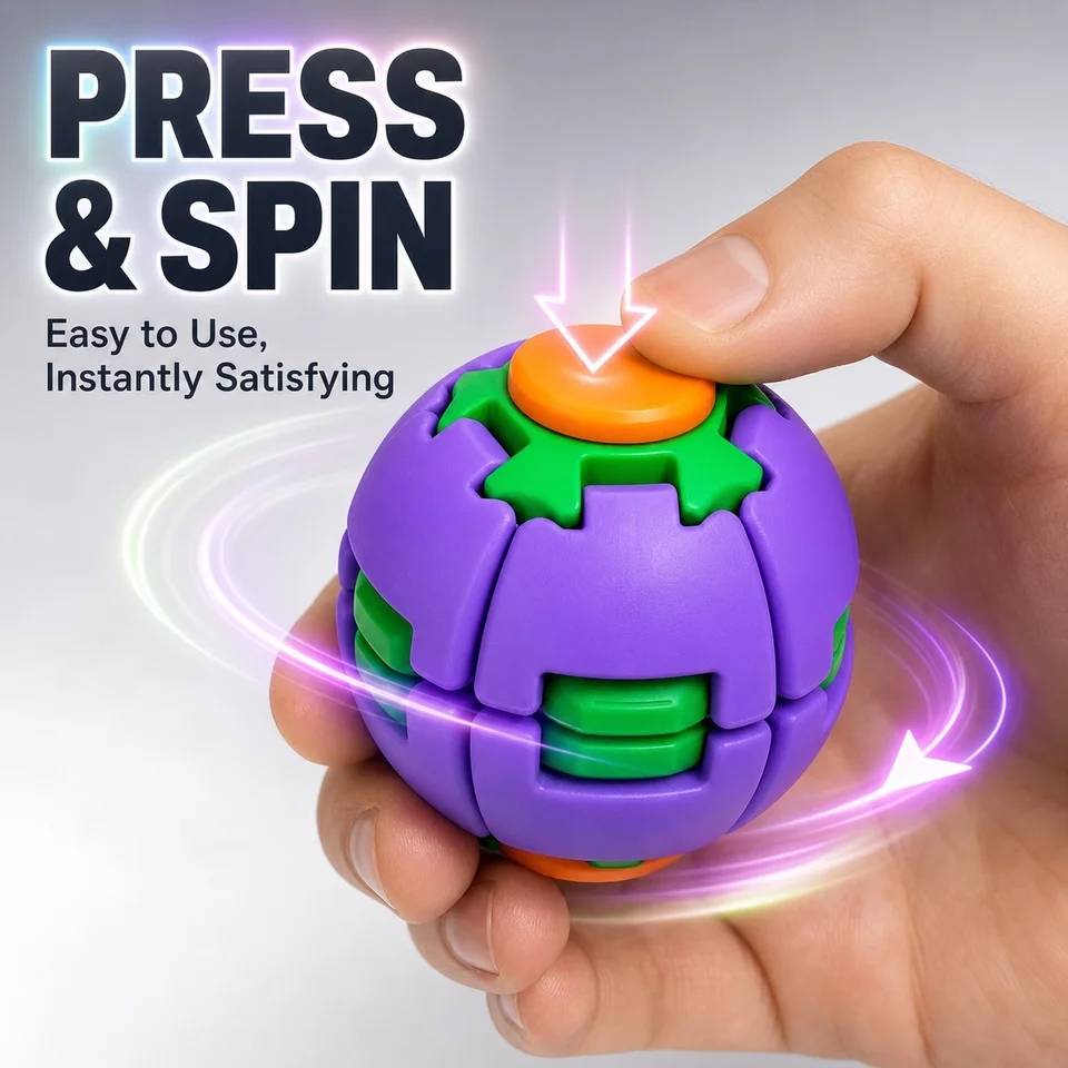 Mainan Fidget Spinner Bola Min - 3D Printing Jobs ulasan dan harga