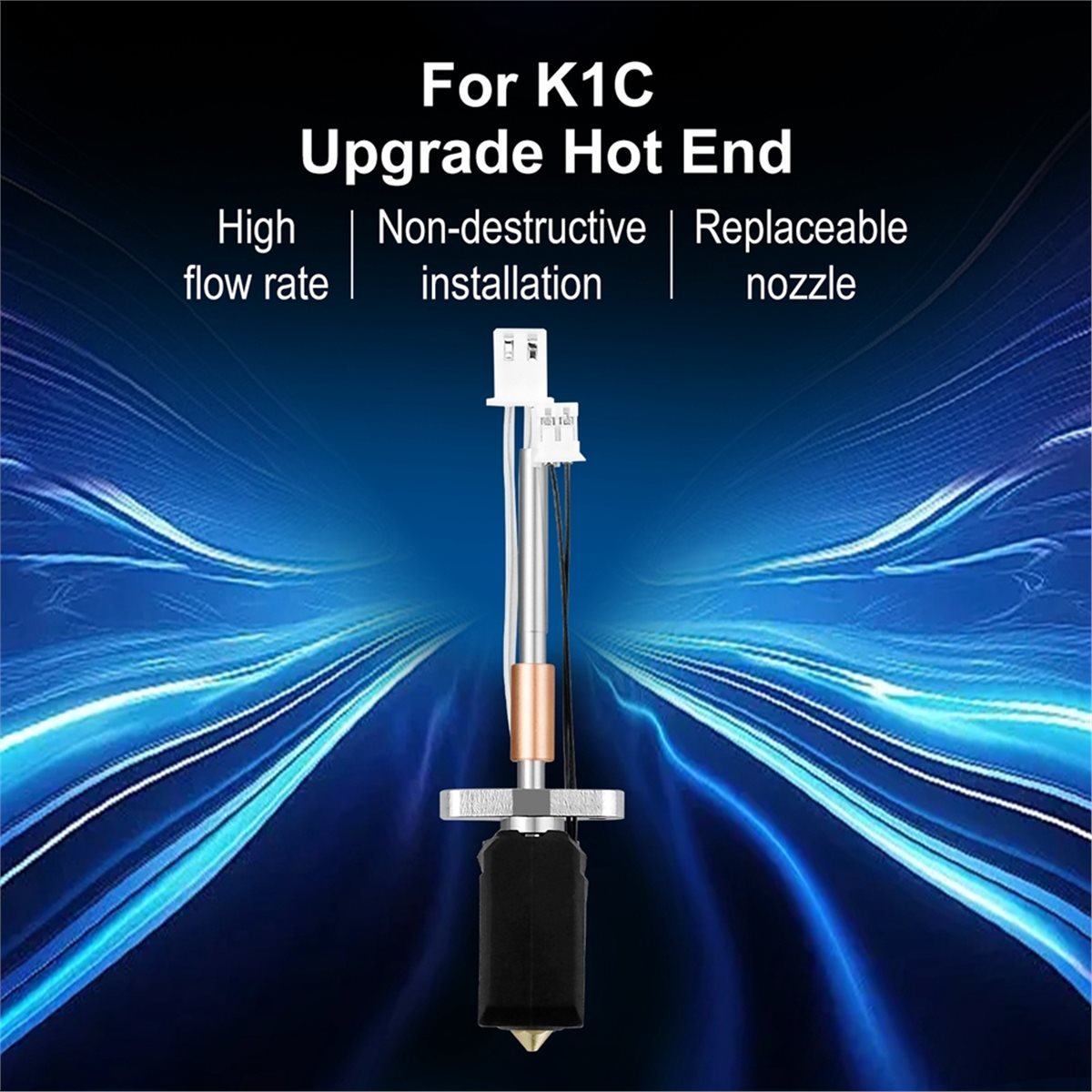 Kit Hotend Upgrade untuk K1C H - 3D Printing Nyc ulasan dan harga