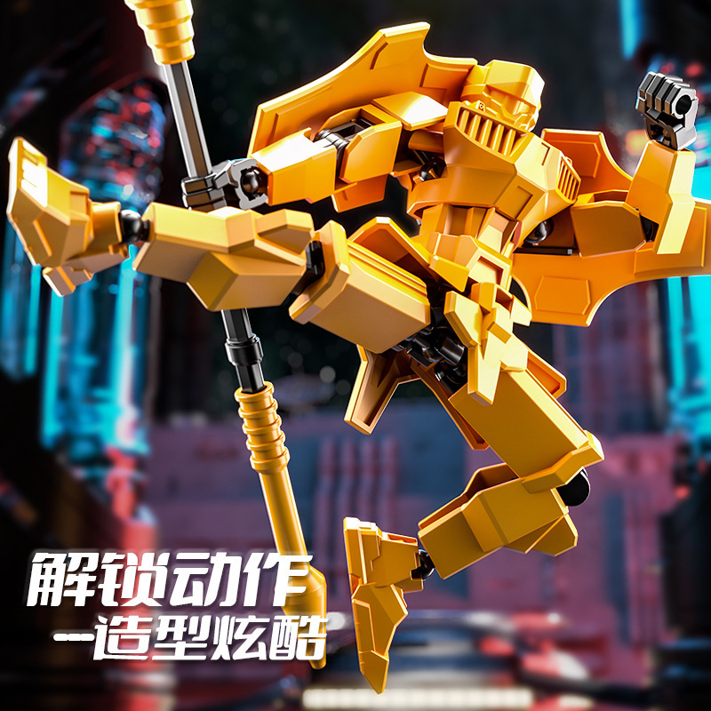 Figur Karakter Ksatria Cetak 3 - 3D Printing Lego Bricks ulasan dan harga