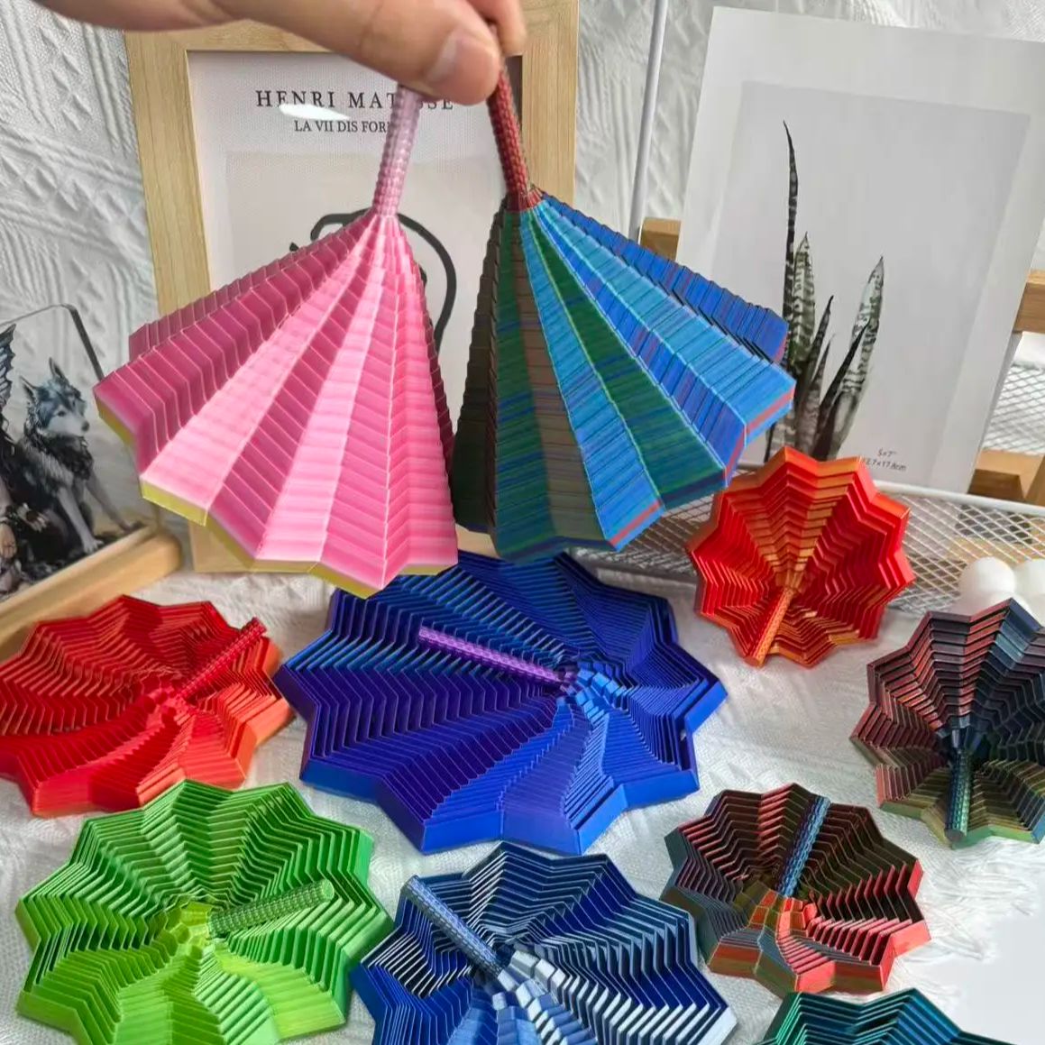 1 Buah Dekorasi Desktop Spiral - 3D Printing Household Items ulasan dan harga
