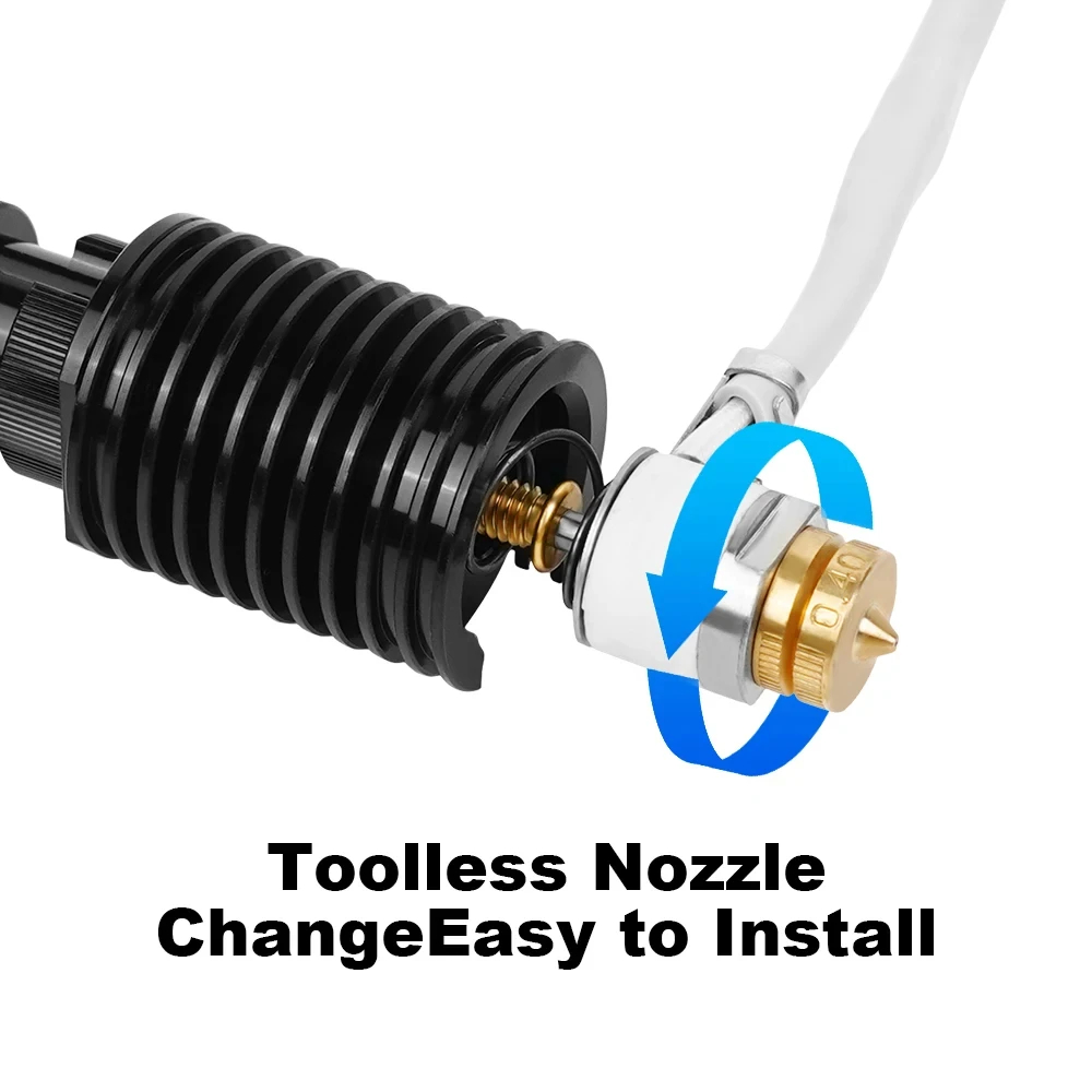 Kit Hotend E3D yang Ditingkatk - Ender 3 Upgrade Kit ulasan dan harga