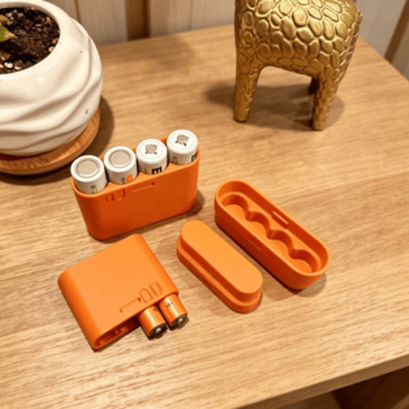 2 Buah Kotak Penyimpanan Bater - 3D Printing Housing ulasan dan harga