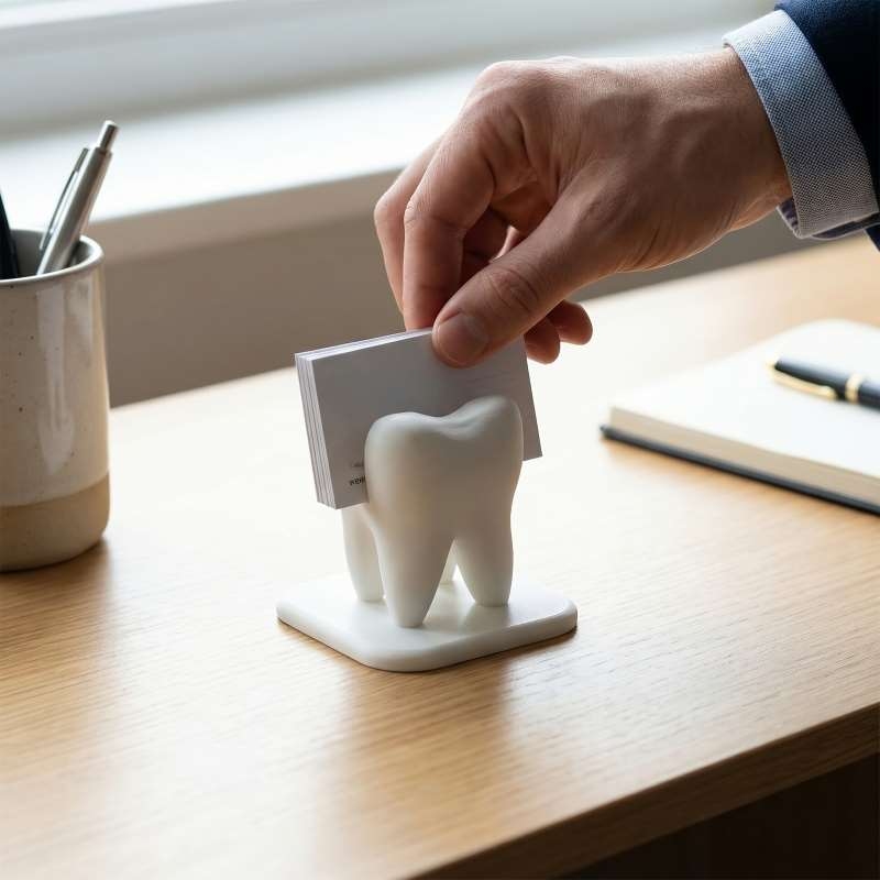 Tempat Kartu Nama Berbentuk Gi - 3D Printing Examples ulasan dan harga