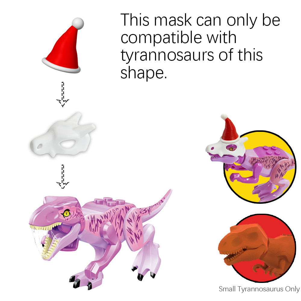 Model tokoh aksi Tyrannosaurus - 3D Printing Lego Bricks ulasan dan harga