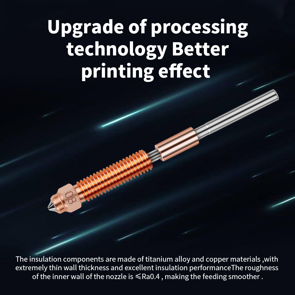 Peningkatan Hotend untuk Creal - Ender 3 Upgrade Kit ulasan dan harga