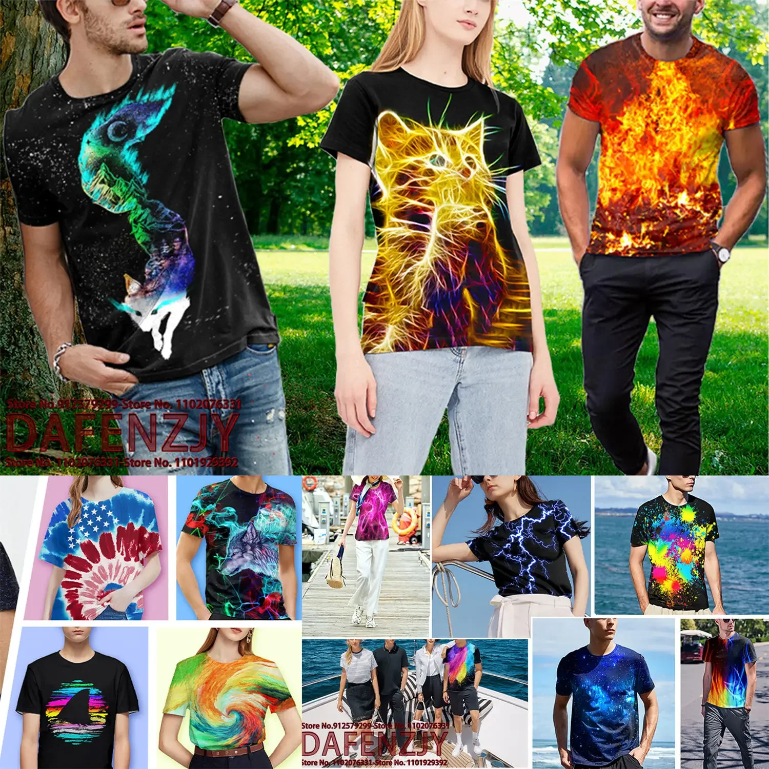 Kaos Pria Custom Foto Musim Pa - 3D Printing Foto ulasan dan harga