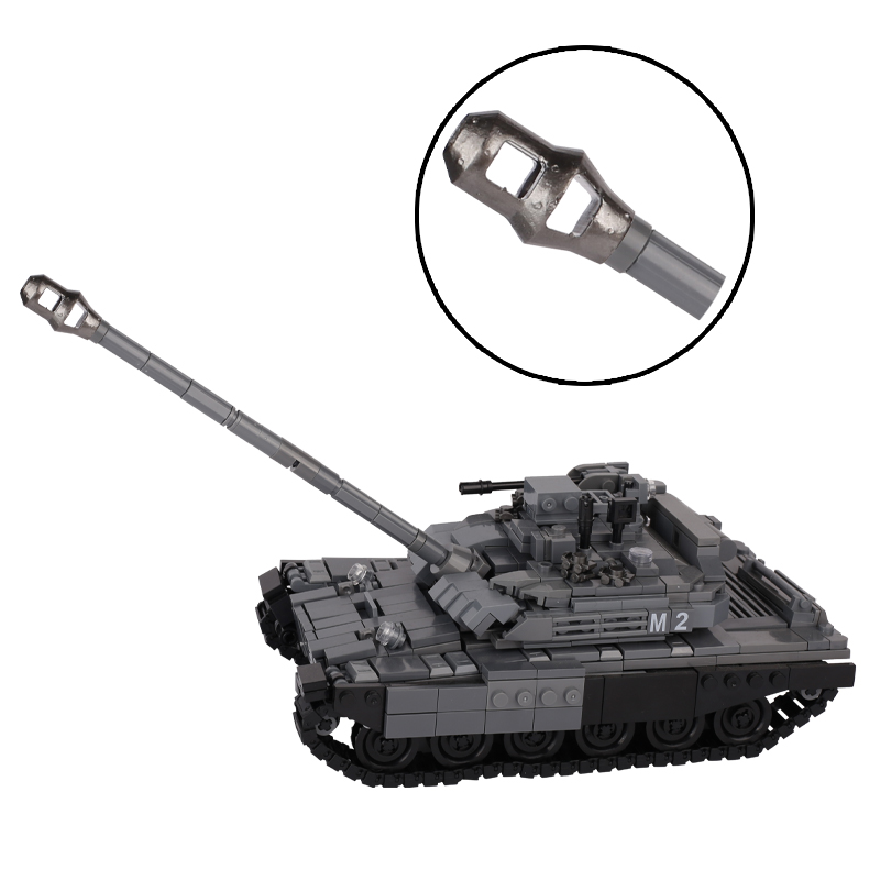 MOC WW2 meriam tangki militer  - 3D Printing Lego Bricks ulasan dan harga