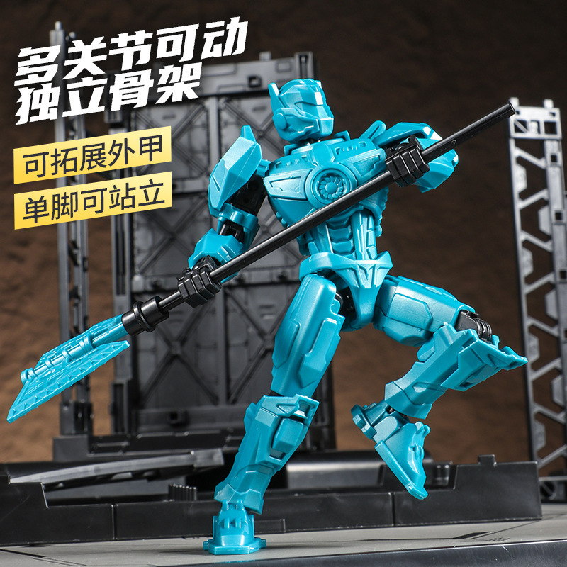 Figur Aksi Proyek Mech Warrior - 3D Printing Lego Bricks ulasan dan harga