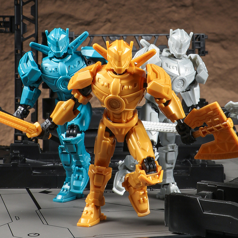 Figur Aksi Proyek Mech Warrior - 3D Printing Lego Bricks ulasan dan harga