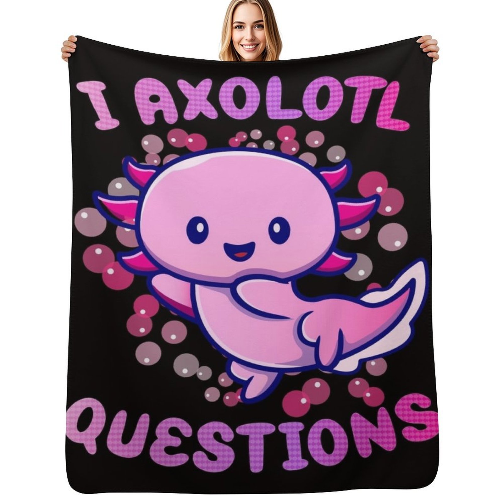 i axolotl questions Throw Blan - 3D Printing Question ulasan dan harga