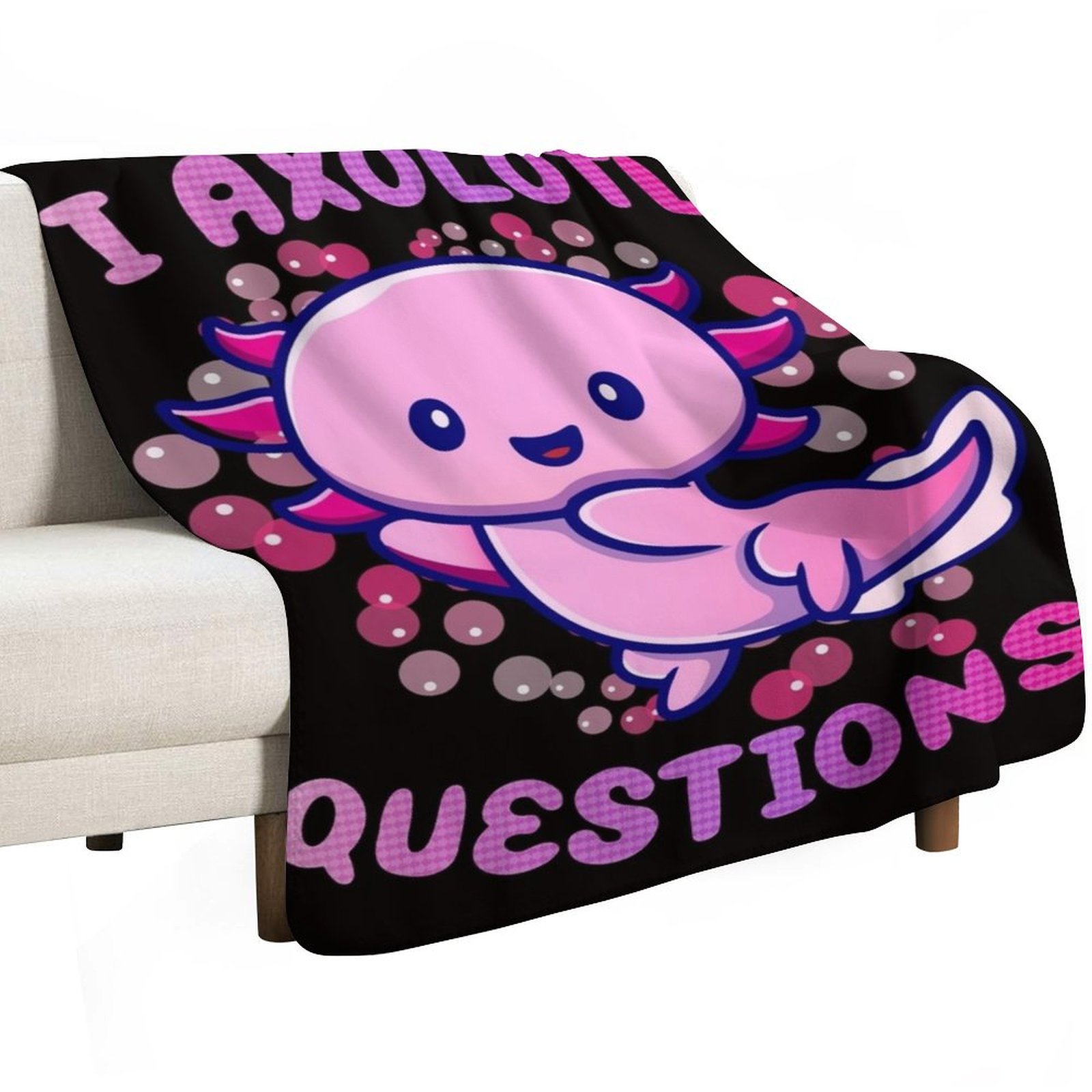 i axolotl questions Throw Blan - 3D Printing Question ulasan dan harga